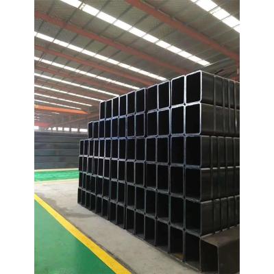 Iron Pipe 6 Meter Welded Steel Pipe Erw Black Square Steel Pipe