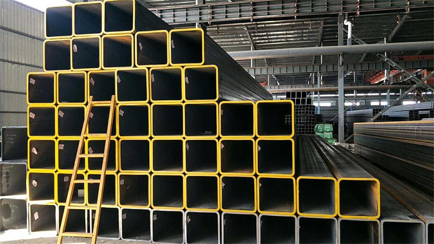 How is square tubing made?