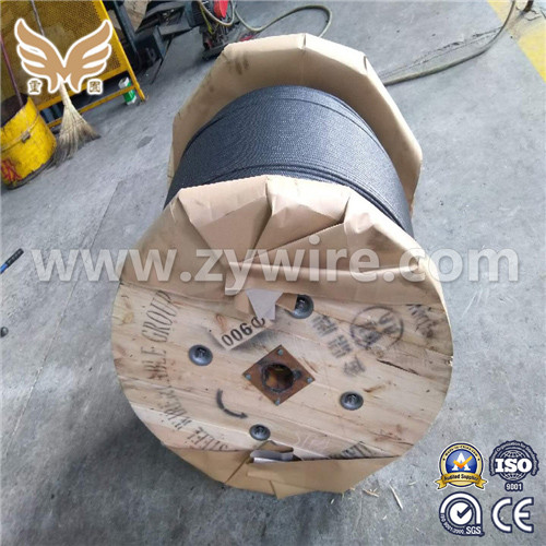 7*7 GI steel wire rope in coils for  typing and binding-Zhongyou