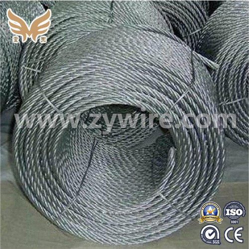 Wholesale good tension 7X19 galvanized steel wire rope -Zhongyou