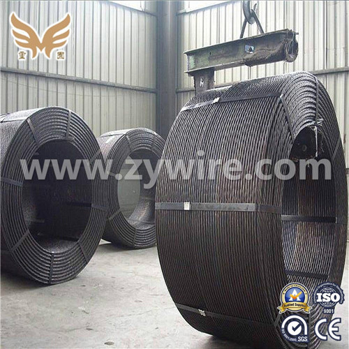 ASTM 12.7mm PC Steel Strand from China manufacture-Zhongyou