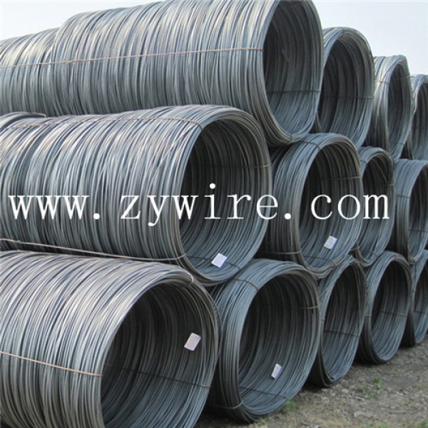 6.5mm cold drawing steel wire rod for nails steel wire coil-Zhongyou