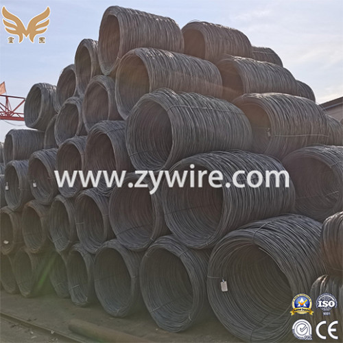 Dia 6.5mm SAE1006 SAE1008 Mild Steel Wire Rod for construction -Zhongyou