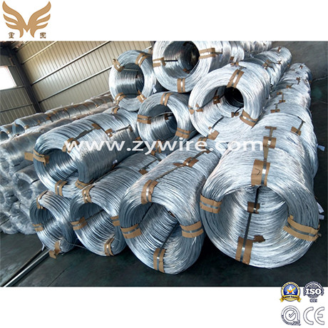 Low Carbon Hot Dipped Galvanized Steel Wire for Chain Link Fence