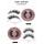 Hot Sale 5 magnets Magnetic Eyelashes 3D Magnetic False Eyelashes With Lash Packaging Box Eyelash Eyeliner Suit