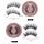 Hot Sale 5 magnets Magnetic Eyelashes 3D Magnetic False Eyelashes With Lash Packaging Box Eyelash Eyeliner Suit