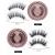 Hot Sale 5 magnets Magnetic Eyelashes 3D Magnetic False Eyelashes With Lash Packaging Box Eyelash Eyeliner Suit