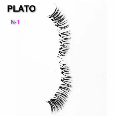 Poloshed Tip Eyelashes  wholesale mink private label eyelashes cashmere flat double tips soft false eyelashes