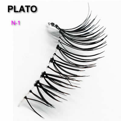 Poloshed Tip Eyelashes  wholesale mink private label eyelashes cashmere flat double tips soft false eyelashes