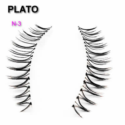 Poloshed Tip Eyelashes  wholesale mink private label eyelashes cashmere flat double tips soft false eyelashes