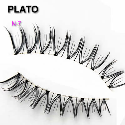 Poloshed Tip Eyelashes  wholesale mink private label eyelashes cashmere flat double tips soft false eyelashes