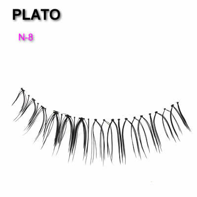 Poloshed Tip Eyelashes  wholesale mink private label eyelashes cashmere flat double tips soft false eyelashes