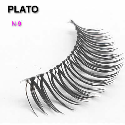Poloshed Tip Eyelashes  wholesale mink private label eyelashes cashmere flat double tips soft false eyelashes
