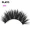 wholesale 3d faux mink eyelashes synthetic fiber strip eyelashes ,private label false silk eyelash, premium fake silk lashes