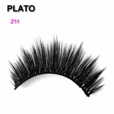 wholesale 3d faux mink eyelashes synthetic fiber strip eyelashes ,private label false silk eyelash, premium fake silk lashes