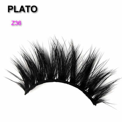 wholesale 3d faux mink eyelashes synthetic fiber strip eyelashes ,private label false silk eyelash, premium fake silk lashes