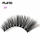 wholesale 3d faux mink eyelashes synthetic fiber strip eyelashes ,private label false silk eyelash, premium fake silk lashes