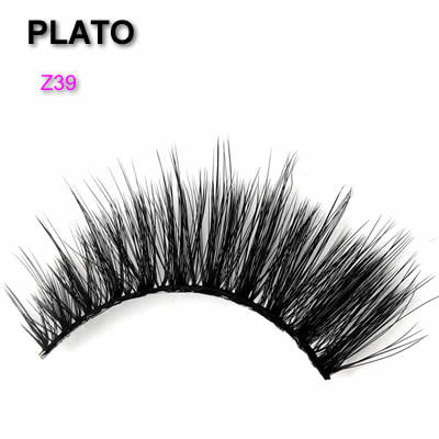 wholesale 3d faux mink eyelashes synthetic fiber strip eyelashes ,private label false silk eyelash, premium fake silk lashes