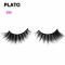 wholesale 3d faux mink eyelashes synthetic fiber strip eyelashes ,private label false silk eyelash, premium fake silk lashes