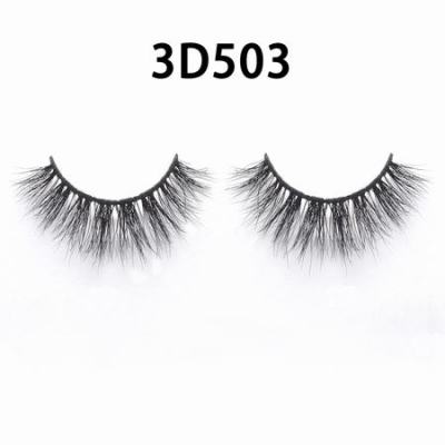 Natural Strip 100% real 25mm 3D mink eyelashes