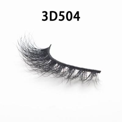 wholesale 100% real siberian mink fur mink eyelashes 3d mink lashes With Custom Lash Book