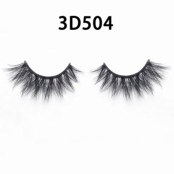 wholesale 100% real siberian mink fur mink eyelashes 3d mink lashes With Custom Lash Book