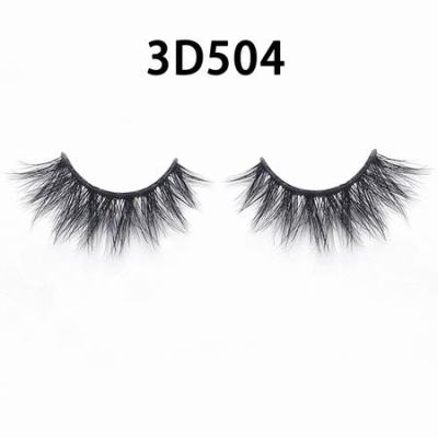 wholesale 100% real siberian mink fur mink eyelashes 3d mink lashes With Custom Lash Book