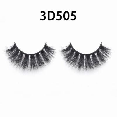 Natural Strip 100% real 25mm 3D mink eyelashes