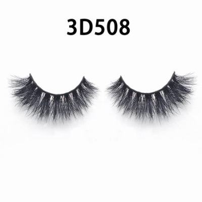 Natural Strip 100% real 25mm 3D mink eyelashes