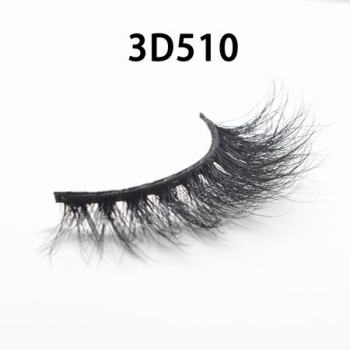 Natural Strip 100% real 25mm 3D mink eyelashes