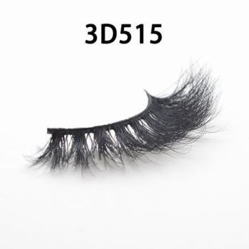 Natural Strip 100% real 25mm 3D mink eyelashes