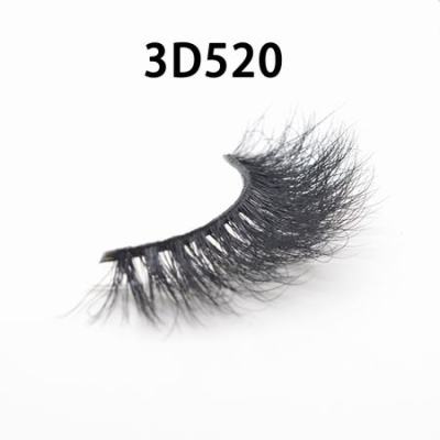 Natural Strip 100% real 25mm 3D mink eyelashes