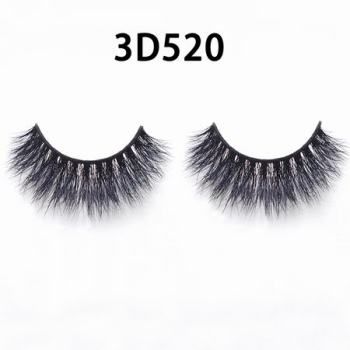 Natural Strip 100% real 25mm 3D mink eyelashes
