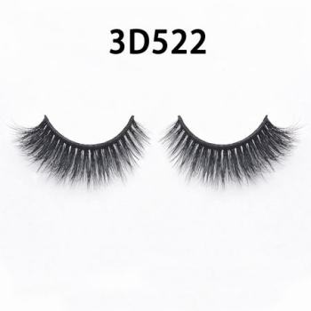 Natural Strip 100% real 25mm 3D mink eyelashes