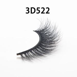Natural Strip 100% real 25mm 3D mink eyelashes