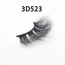 wholesale 100% real siberian mink fur mink eyelashes 3d mink lashes With Custom Lash Book