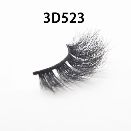 wholesale 100% real siberian mink fur mink eyelashes 3d mink lashes With Custom Lash Book