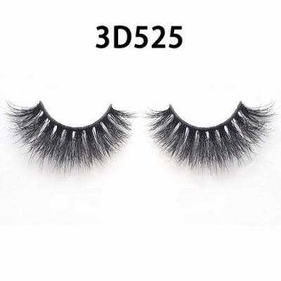 Natural Strip 100% real 25mm 3D mink eyelashes