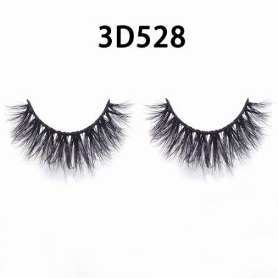 Natural Strip 100% real 25mm 3D mink eyelashes