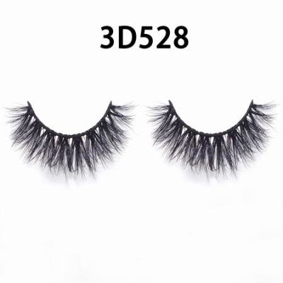 Natural Strip 100% real 25mm 3D mink eyelashes