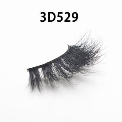 wholesale 100% real siberian mink fur mink eyelashes 3d mink lashes With Custom Lash Book
