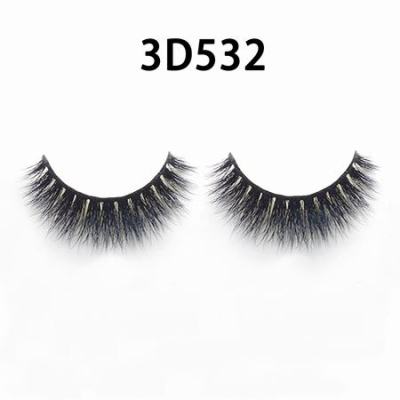 wholesale 100% real siberian mink fur mink eyelashes 3d mink lashes