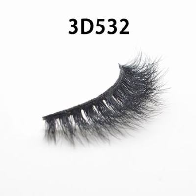 wholesale 100% real siberian mink fur mink eyelashes 3d mink lashes