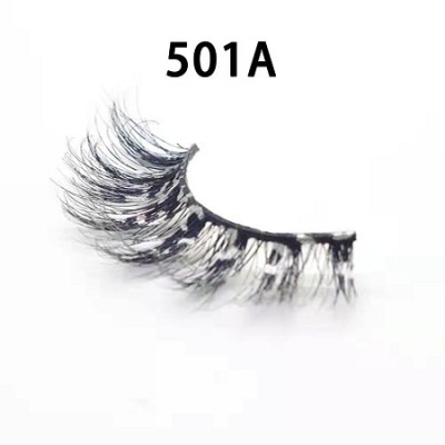 Color silk lashes Synthic Hair Faux 3D Mink Eyelashes lash vendor Wholesale Colorful Eyelashes Private Label