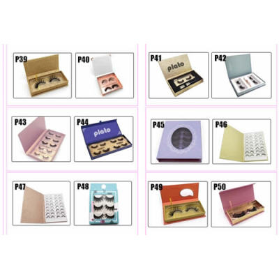 private label 3d mink lashes creat own brand empty eyelash packaging