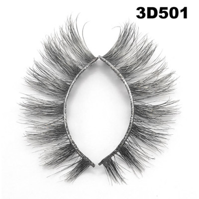 Color silk lashes Synthic Hair Faux 3D Mink Eyelashes lash vendor Wholesale Colorful Eyelashes Private Label