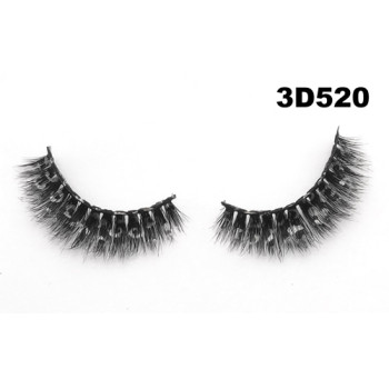 Color silk lashes Synthic Hair Faux 3D Mink Eyelashes lash vendor Wholesale Colorful Eyelashes Private Label