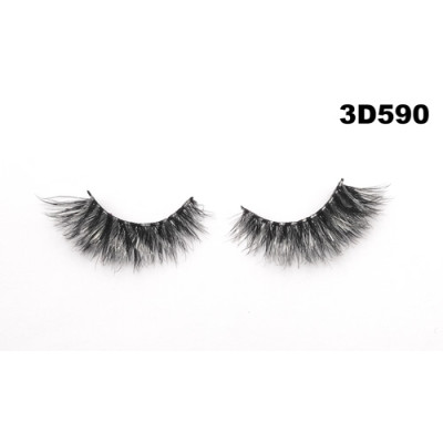 Color silk lashes Synthic Hair Faux 3D Mink Eyelashes lash vendor Wholesale Colorful Eyelashes Private Label