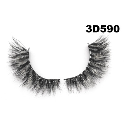 Color silk lashes Synthic Hair Faux 3D Mink Eyelashes lash vendor Wholesale Colorful Eyelashes Private Label