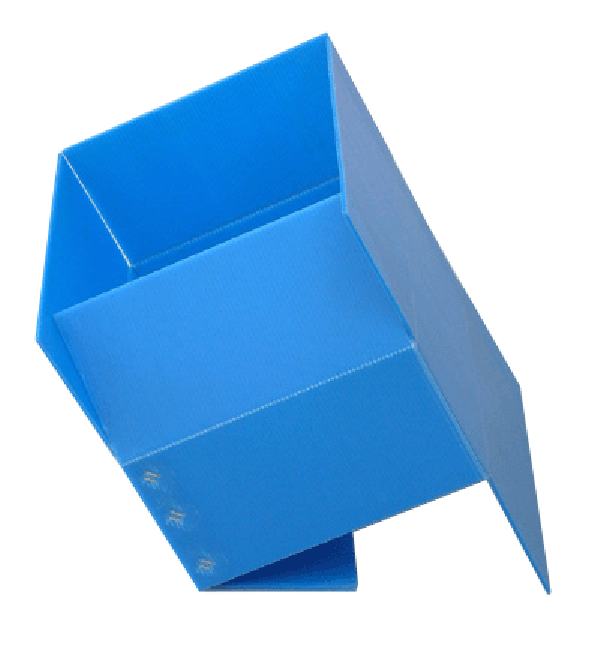 PP Bubble board coroplast foldable and stackable packaging box